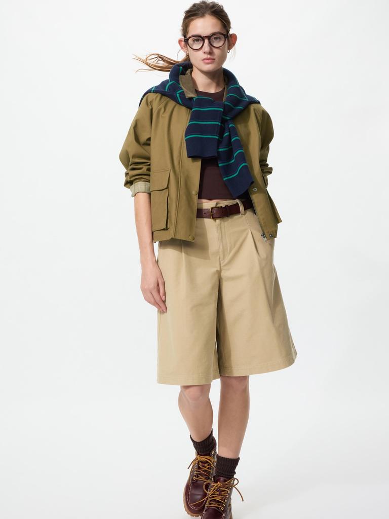 Uniqlo Japan Jersey Tuck Half Pants