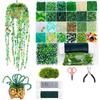 Beginner Friendly DIY Beaded Plants Green Series Color Jewelry Making Kit  Home Decor Craft
