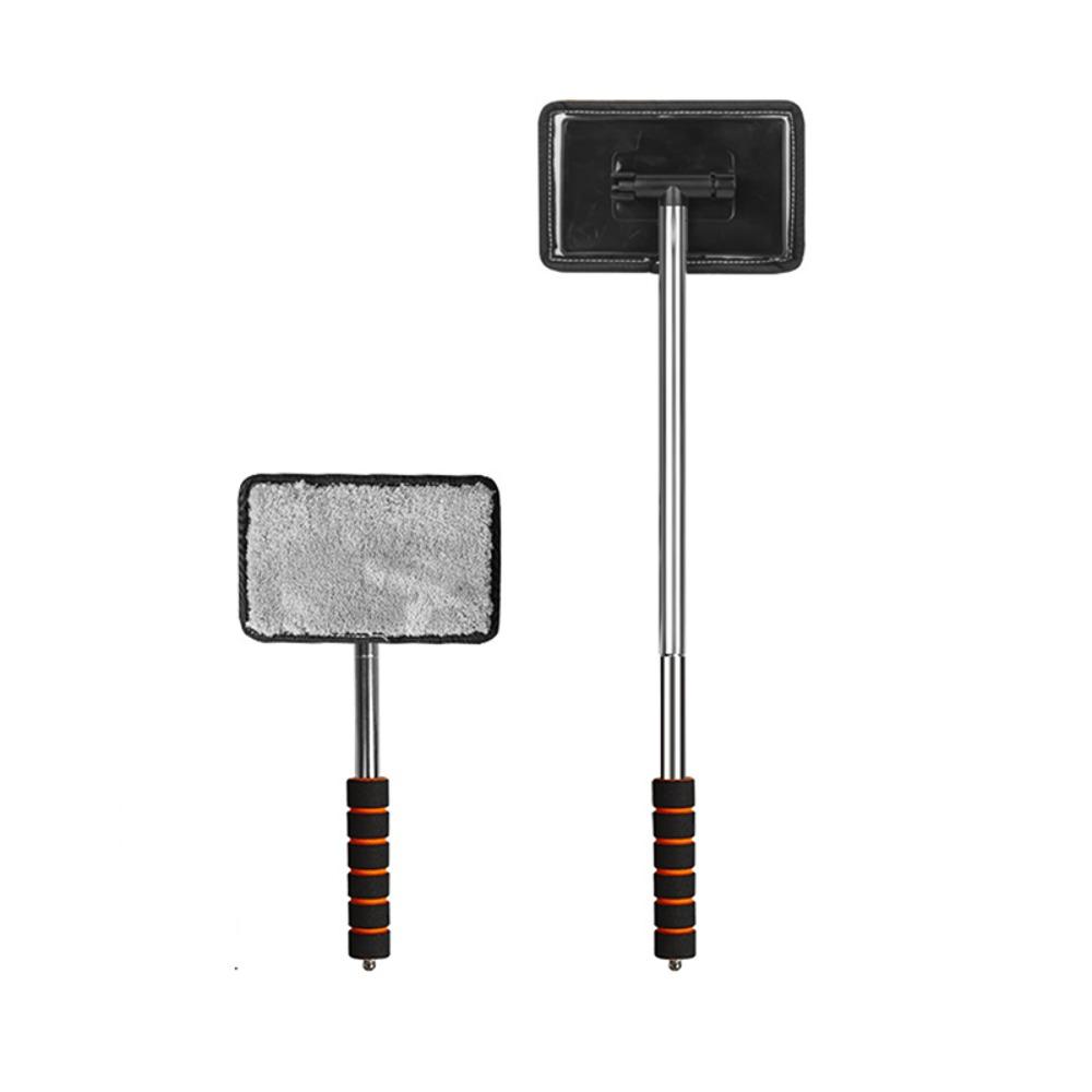 

Wiping Auto Glass Wiper Defogging Extendable Cleaning Brush Defog Brush Auto Window Cleaning чёрный