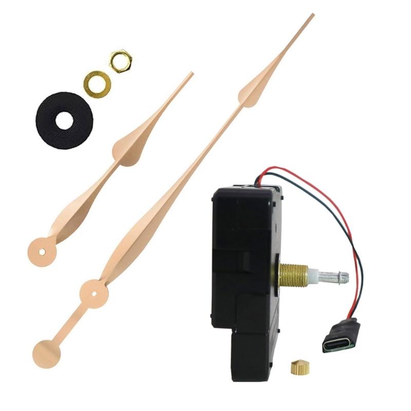 Clock Mechanism Set with USB Port Multiple Styles Wall Clock Movement Motor Part