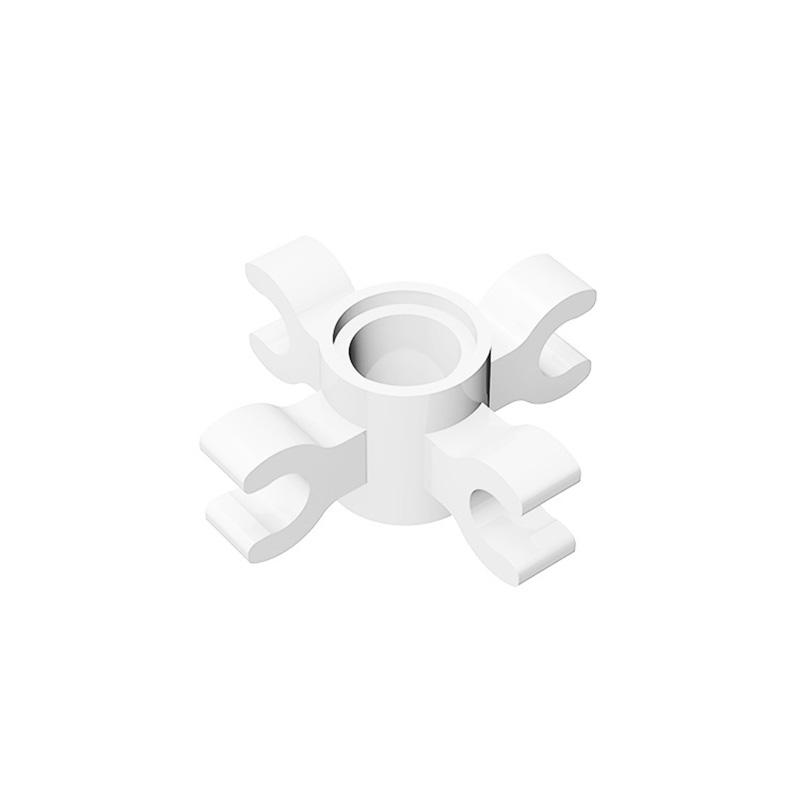 

Non-Toxic Moc 10Pcs 90202 Pin Connector Building Blocks 15646 Round 4 Clips Brick Particle Educational Assemble Toy Children Birthday Gift