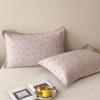 Cartoon Cotton Jacquard Pillowcase Set: 4-Layer Gauze, Soft, Breathable, Universal for All Seasons (Set of 2)