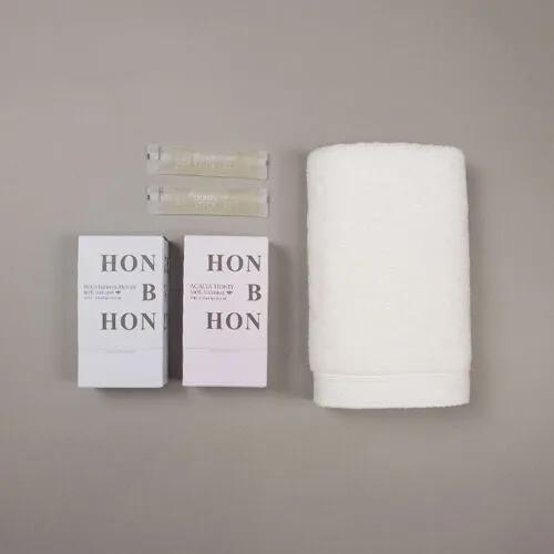 Premium Honey Towel Gift E (160g Coma 40 count 1 + Honey Stick 20 packs) Gift Set Group Gift Commemorative Gift