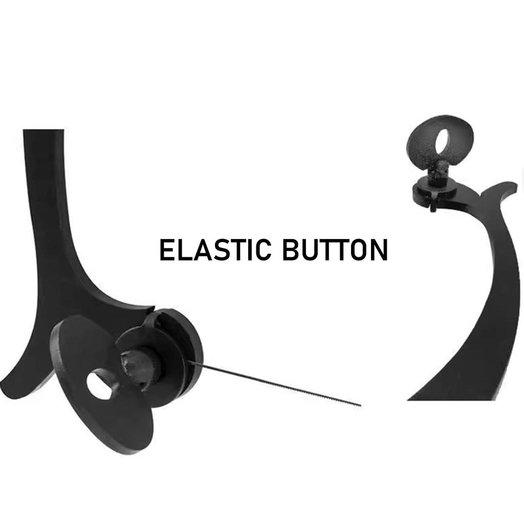 Telaio Sega da Gioielli a Forma di U - Strumento da Taglio Regolabile per la Creazione di Gioielli con 144pz Lame per Metallo e Legno