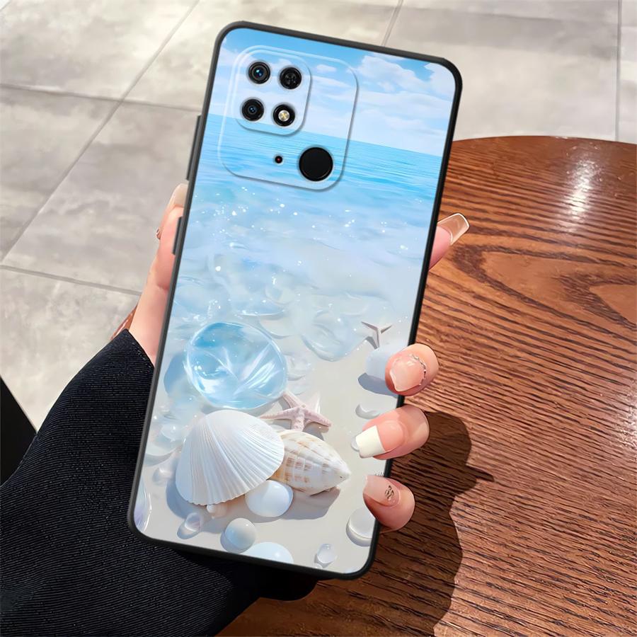 

Blue Butterfly Ocean Waves Case for Xiaomi Redmi 14C A1 A2 Plus A3 13C 9 A5 12C K40 K80 Pro A4 10 Funda Phone Cover Redmi A4