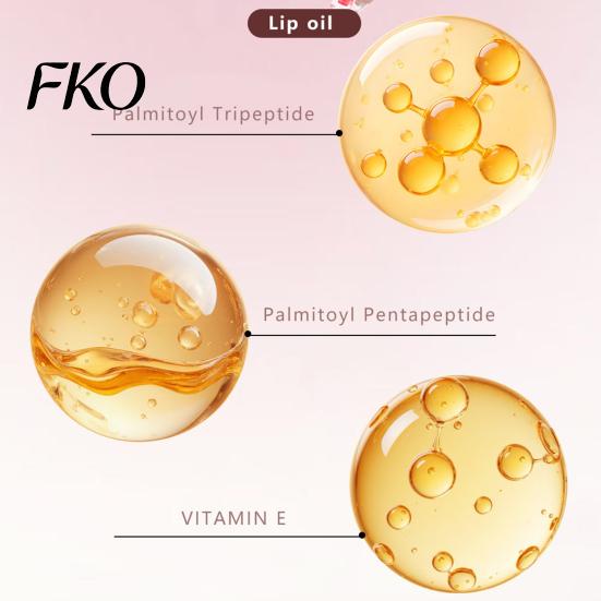 Moisturizing Lip Gloss Oil, 7.5ml Hydrating Jojoba Balm, Glassy Shine Sparkling Treatment for Dry Chapped Lips, Smoothing And Plumping Lightweight