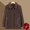 Spring and Autumn Outerwear for Middle-aged and Elderly Women, Plus Size, Short Style, Ages 60-80.