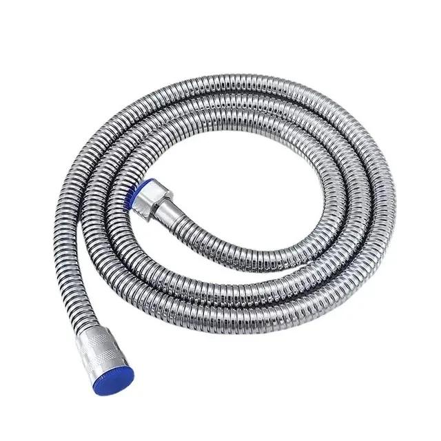 

Pipe New Hose Watering Garden Water Hose Flexible SUS304 Shower Pipes Black Accessories Bathroom 1.5/2M Extension Extendable 1.5m