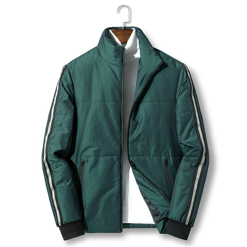 Men's Cotton-padded Clothes, Youth Autumn and Winter Thickened Warm Fashion Trend Casual Versatile Down Cotton-padded Jacket