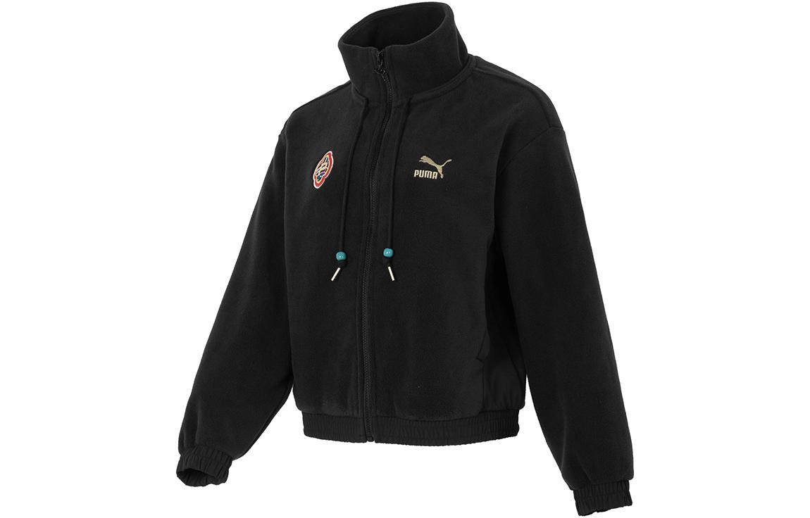 PUMA Velvet feel Coat Women s Black 625838-01 M