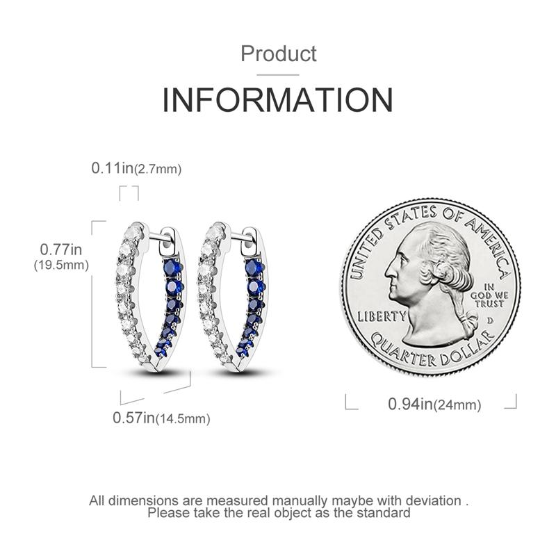 100 % echte 925 Silber Ohrringe Schneeflocke Zirkon Herzform Gold Roségold Zirkon Schmuck funkelnden Creolen Anhänger