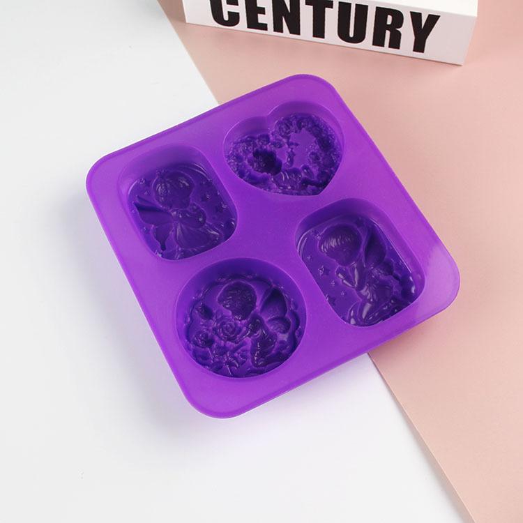 

Комбинированная силиконовая форма «Ангел», форма для мыла «Ангел на коленях», форма для мыла ручной работы «сделай сам», форма для ароматерапии