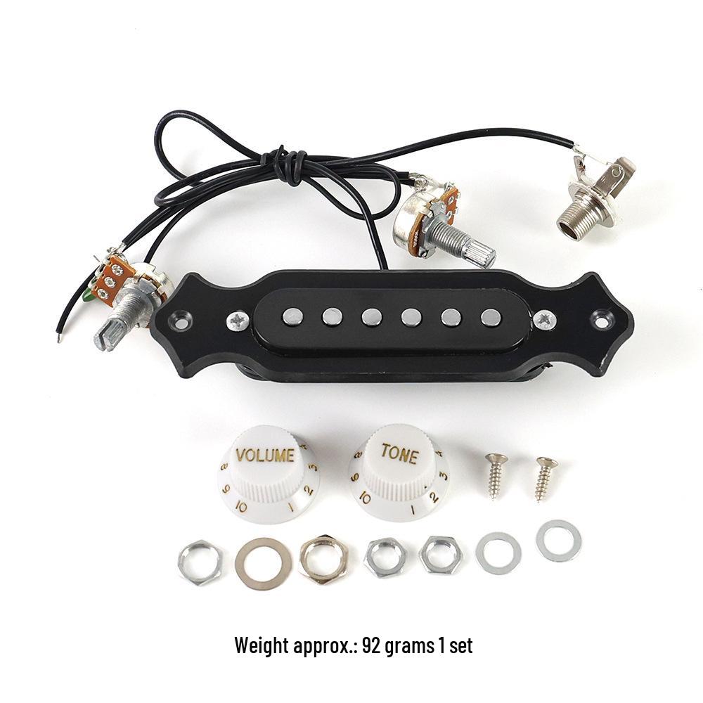 Passive Folk Guitar Soundhole Pickup for Acoustic Guitars