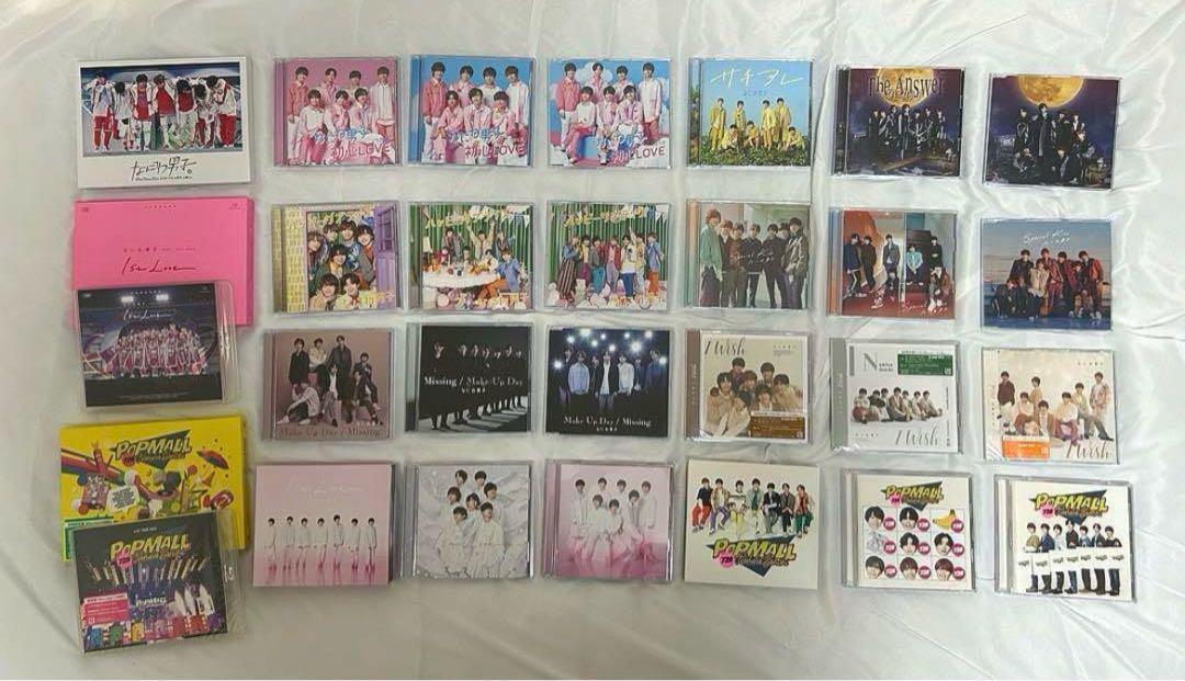 

[USED] Naniwa Danshi CD Blu-ray 3 types bundled sale with bonuses