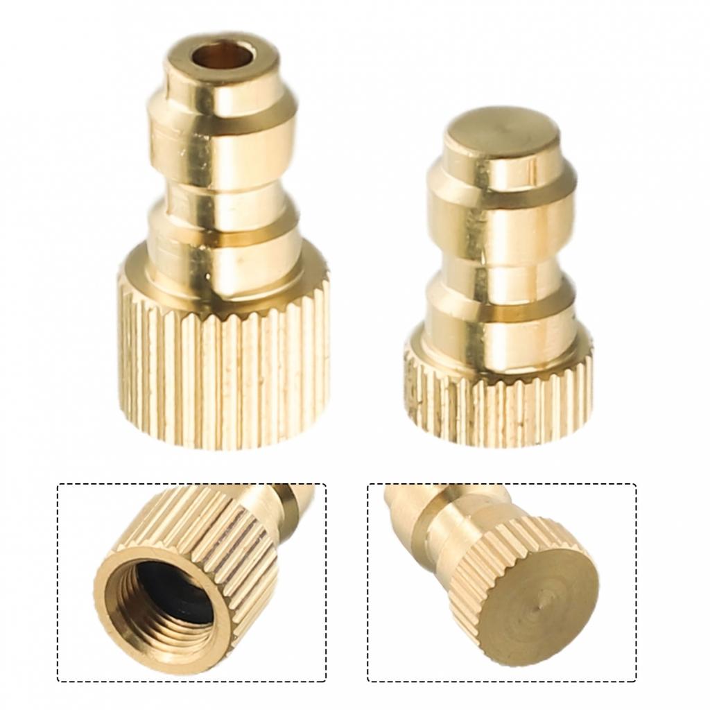 Air Nozzle Brass Connection Fittings Replacement Hex 8MM