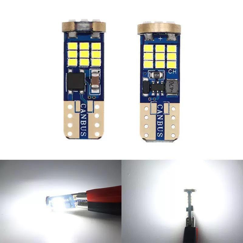 2Pcs T10 W5W Canbus Car LED Replacement Bulbs 12V 168 194 for Parking Dome License Plate Auto Lights