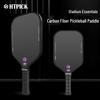 HTPICK Professional Carbon Fiber T700 Frosted Pickleball Paddle Set