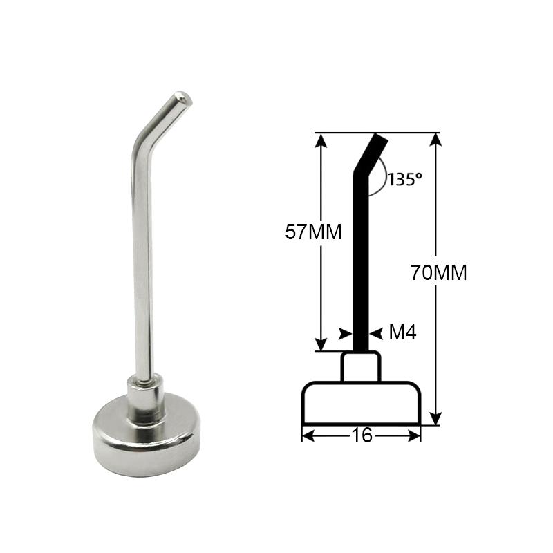 

Magnetic Hooks Heavy Duty Magnets Hook Long Magnetic Cruise Hook For Hanging, Large Metal Magnetic Hooks For Cabins Grill S