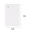 Porte-passeport Housse pour Passeport Marié Mariée en Cuir PU Protège-cartes Organisateur pour Couples Mariés Cadeau de Voyage