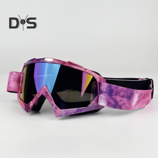 Outdoor Cycling Glasses with Elastic Band UV Protection Windproof Lightweight Men Women Skiing Snowboarding Motorcycle Bike Sports Goggles Eyewear
