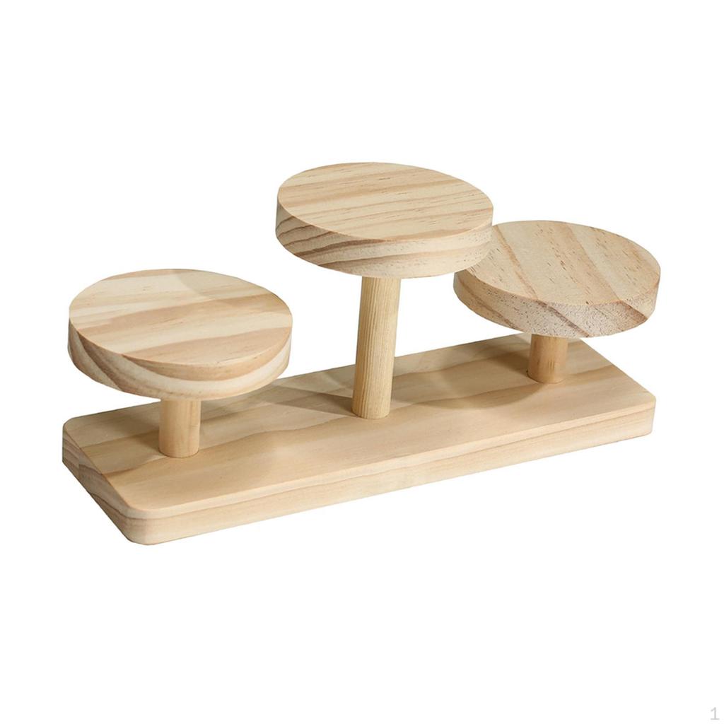 Elegant Wooden Storage Rack for Sunglasses And Jewelry