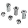 6pcs Collet Chuck Adapter Set 6mm 1/4" 8mm For Electric Router, Trimming & Engraving Machines Power Tools