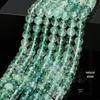 Women's Handmade Bracelet: Natural Green Fluorite & Apatite Beaded Crystal Multi-Gem Accessory