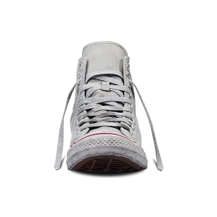 Converse Chuck Taylor All Star Canvas Smoke High Top Comfortable Casual Sneakers Unisex Sneakers Gray White 156885C