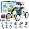 12-in-1 STEM Roboter Bausatz Spielzeug DIY Ingenieurwesen Konstruktionsset Pädagogisches Wissenschaftsexperiment Geschenk für Kinder Jugendliche