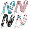 Double-Sided Printed Cat Doctor Cartoon Lanyard for Phone & ID Cards