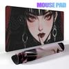 Mousepads Anime Girl Style Aesthetics Mouse Pad Cool Girl PC Offices Tablepads Large Gaming Keyboard Non-slip Desk Table Mats