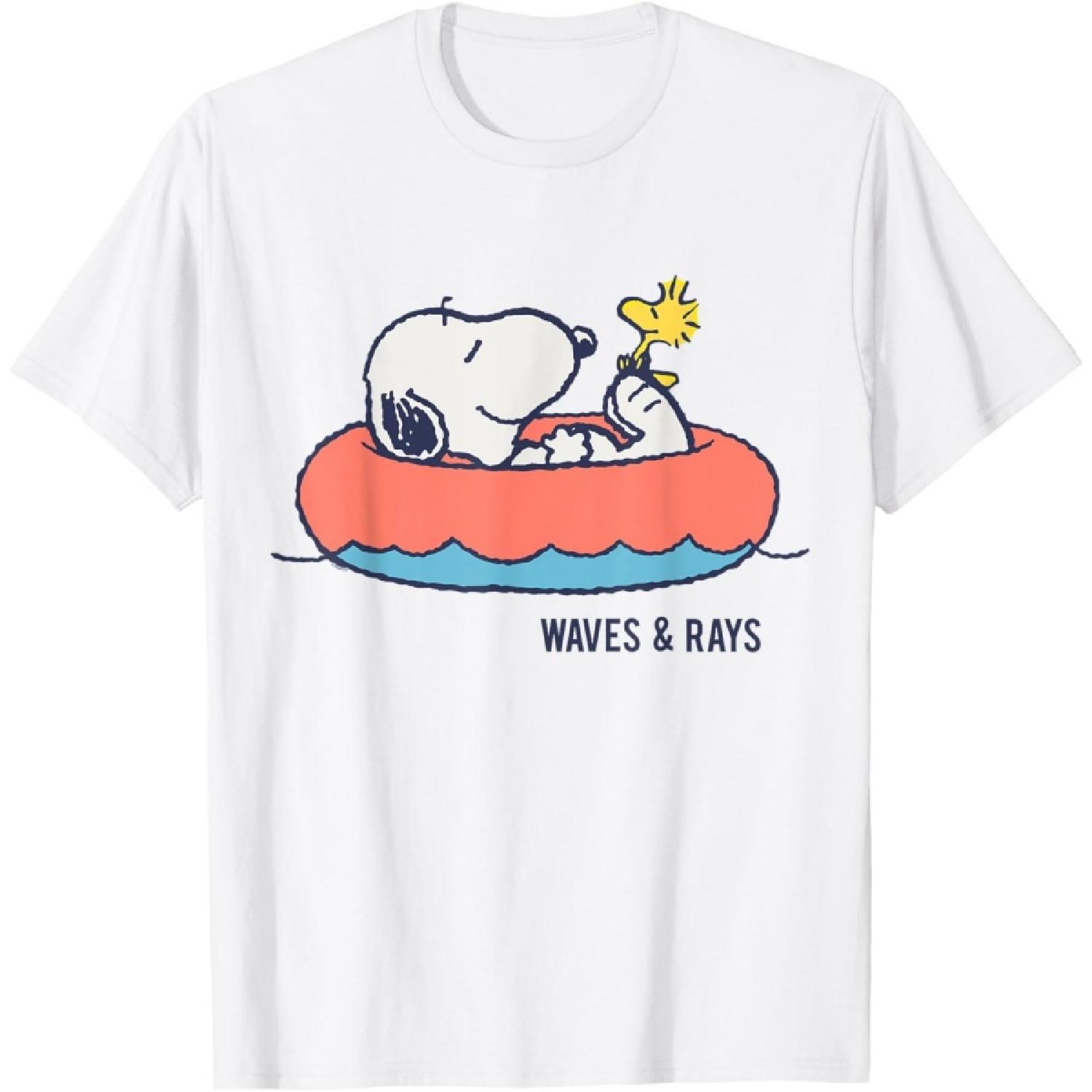 Peanuts Waves and Rays T-Shirt S