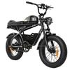 Electric Bike Pixar Super 500W Motor 30AH Max Range 100KM Top Speed 25Km/h Load 120KG 20"x4.0" Black