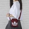 Men's Bag Adidas Originals Fabric Cell Phone Pouch, Shoulder Bag, Crossbody Bag Mini Unisex Maroon