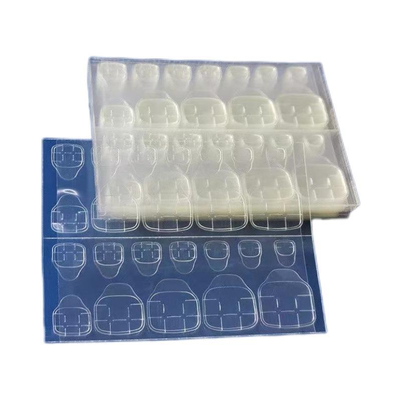 Jelly Tape, Double-sided Tape, Yellow Glue, Strong Transparent Waterproof Nail Art Patch, Nail Polish Adhesive Patch