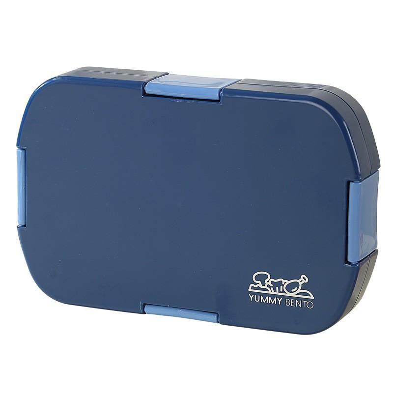 BPA-freie PP-Kinder-Lunchbox mit 4 Fächern, mikrowellengeeignet, auslaufsicher, stapelbar, für Schule und Outdoor