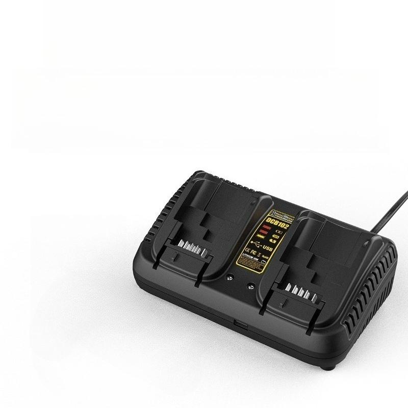 Dual Charger 12V-20V for Dewalt Battery Charger EU/ AU /US /UK Plug for Dewalt DCB101 DCB200 DCB140 DCB105 Tool Battery Charger EU Plug