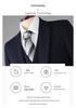 Men's Business & Formal Suit Set - Ideal for Weddings and Professional Events
