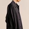 Men's 2024 Autumn Loose Fit Lapel Trench Coat