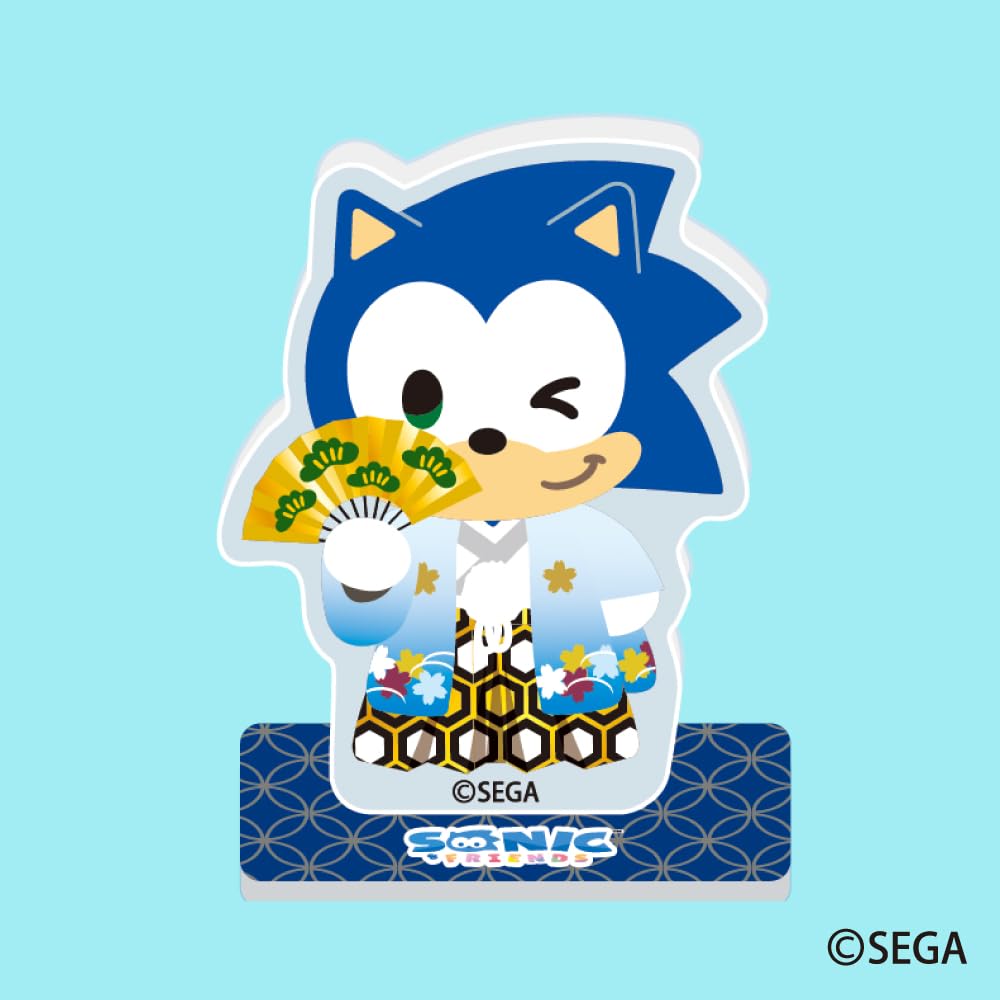 SEGA Fave SONIC FRIENDS Acrylic Stand Assorted BOX 1BOX 15 15 types in total & = pieces,