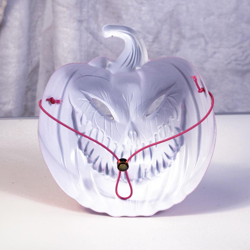 Halloween New PVC Pumpkin Mask Horror Ghost Headgear Scary Mask Props Dance Carnival Funny Mask