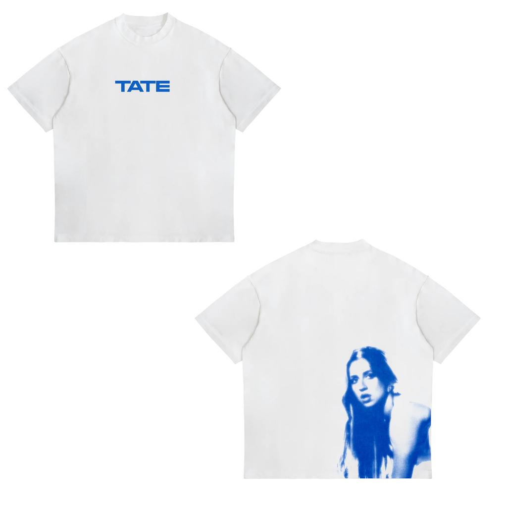 Tate McRae Think Later Tshirts Pop Singer 2025 Tour Merch Crewneck Short Sleeve Tee Unisexs Women Streetwear Fashion Clothes Tops