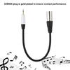 30cm 3.5mm Male To 3PIN XLR Male Flexible Plug and Play Male Audio Adapter Cable Stereo Transmission Cable