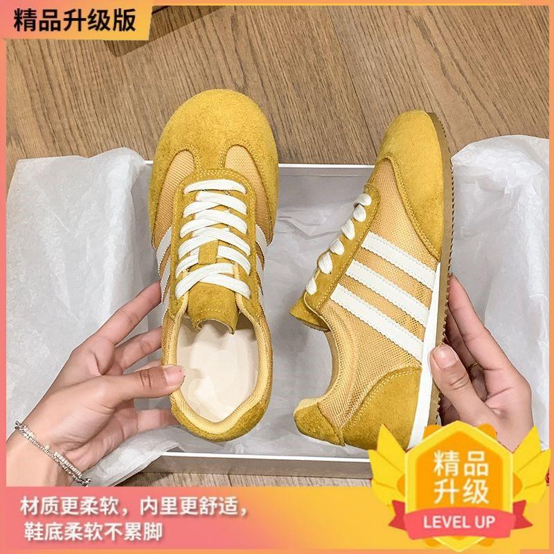Forrest Gump shoes women's shoes 2025 new popular spring and summer flat-bottomed German training shoes versatile retro sports casual lightweight boa