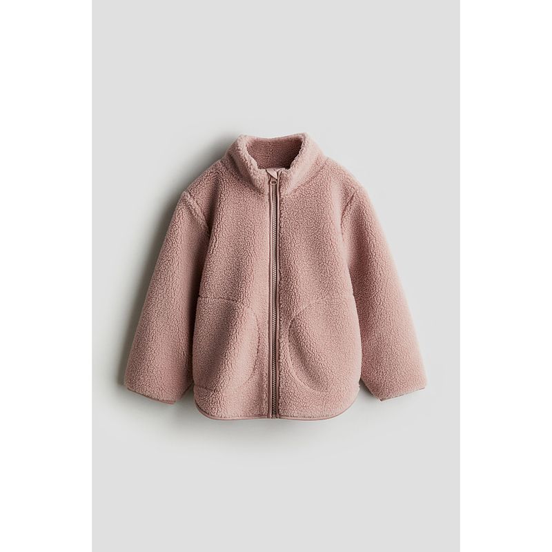 

Детская одежда HM Девочка Верхняя одежда Осень Мода Стойка воротник Молния Кардиган 1242112 Pink 120/60(4-6Y)