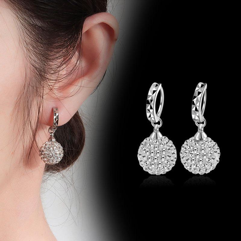 S925 Silver Snake-Shaped Hoop Earrings with Micro-Paved Zirconia - Retro Fashion for Women