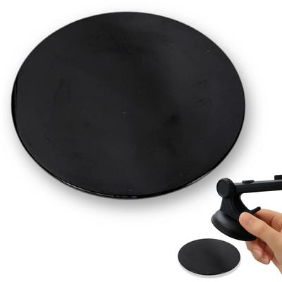 [From Life Basics] Suction Cup Base Auxiliary Plate for Cars Dashboard Grain Surface Base