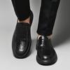 Fashion Genuine Leather Lazy Shoes Men Casual Oxfords Shoes Outdoor Mens Slip On Walking Footwear New Male Loafers Handmade Men's Flats