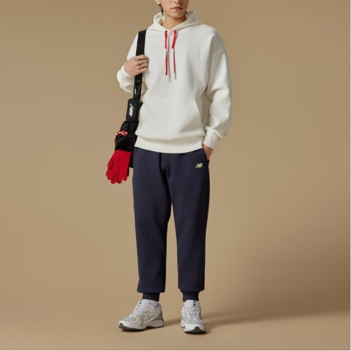 New Balance SS24 Knitted Sweatpants Unisex Dark Blue amp41352-ecl
