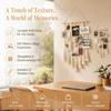 25.59 X 15.75 In Macrame Wall Hanging 25 Wood Clips Boho Wall Decor  Bedroom
